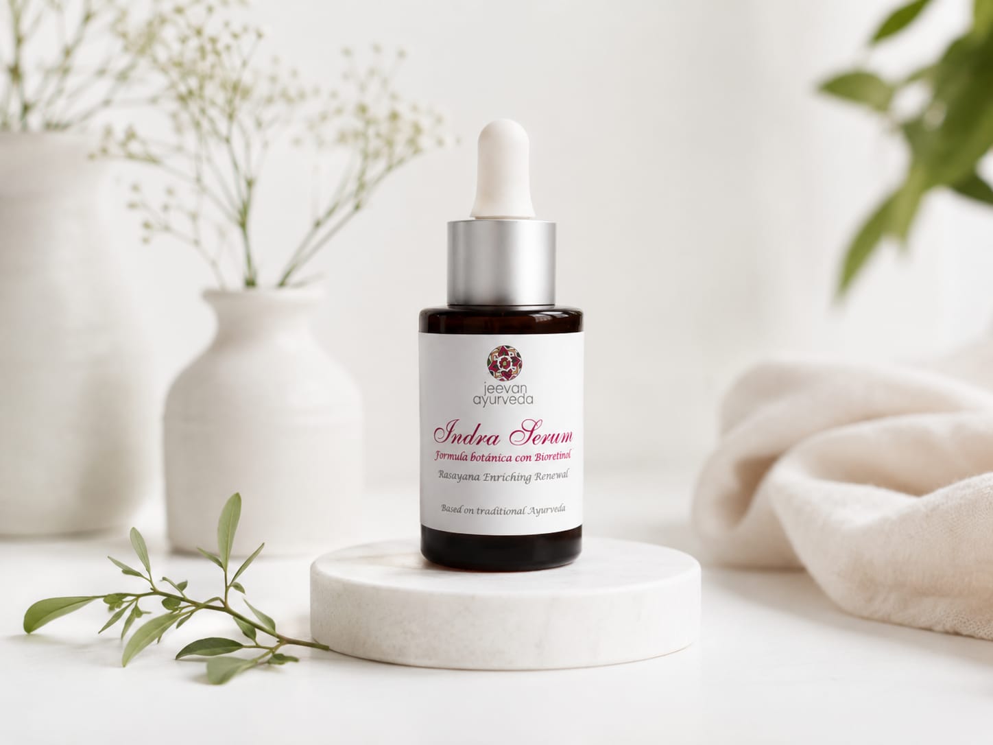 Indra SErum botella